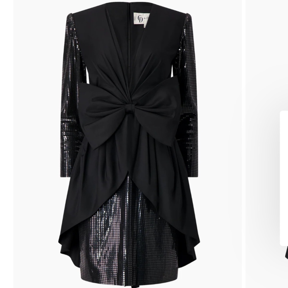 Christian Dior Dress with Bow & Sequins
